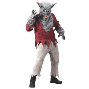 Fun World Werewolf Halloween Four Piece Costume